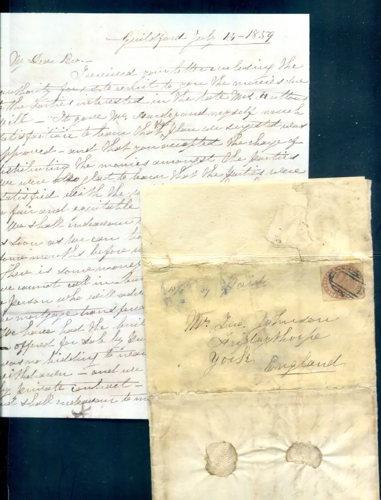 1859 (15th Jul) 1/- red-brown imperf with 4 ... Image 1++