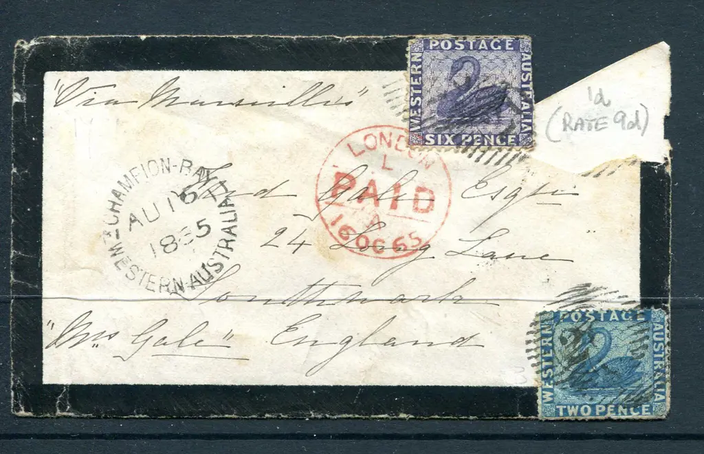 1865 (16th Aug) Proving cover for the 15 bar "20" ... Image 1++
