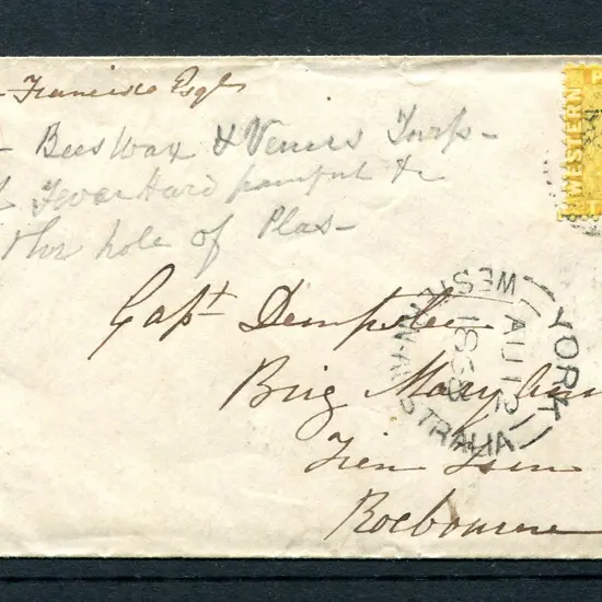 1868 (12th Aug) York 15 barred numeral "16" ...