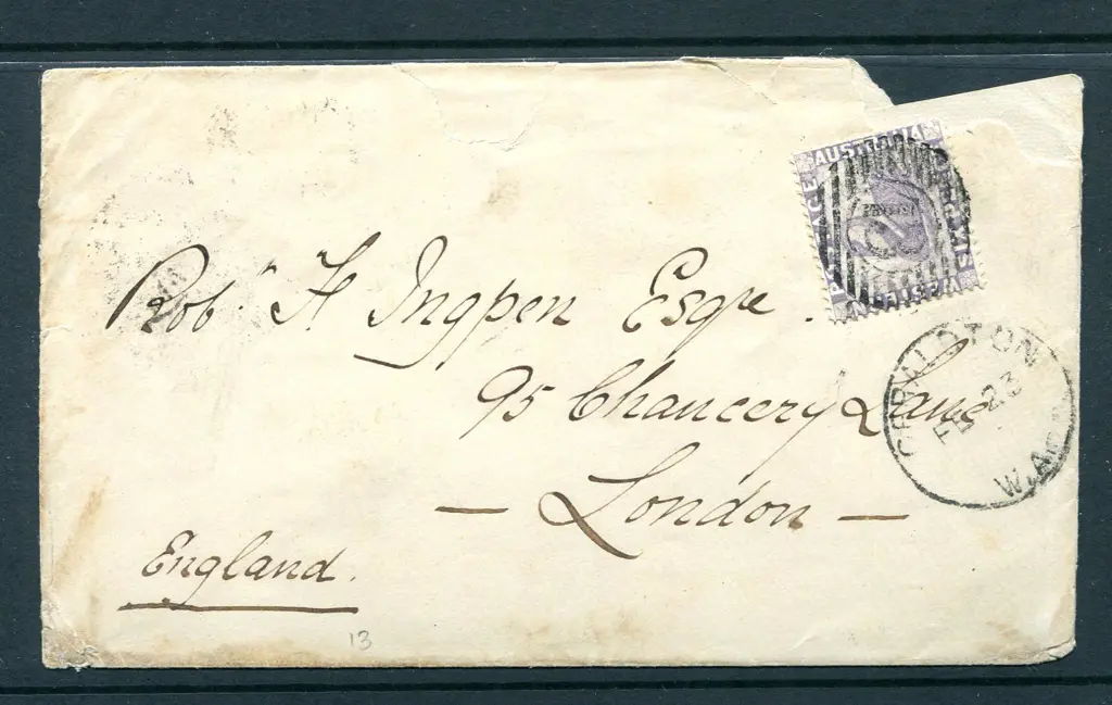 1885 (23rd Feb) Geraldton 12 bar "13" proving ... Image 1++