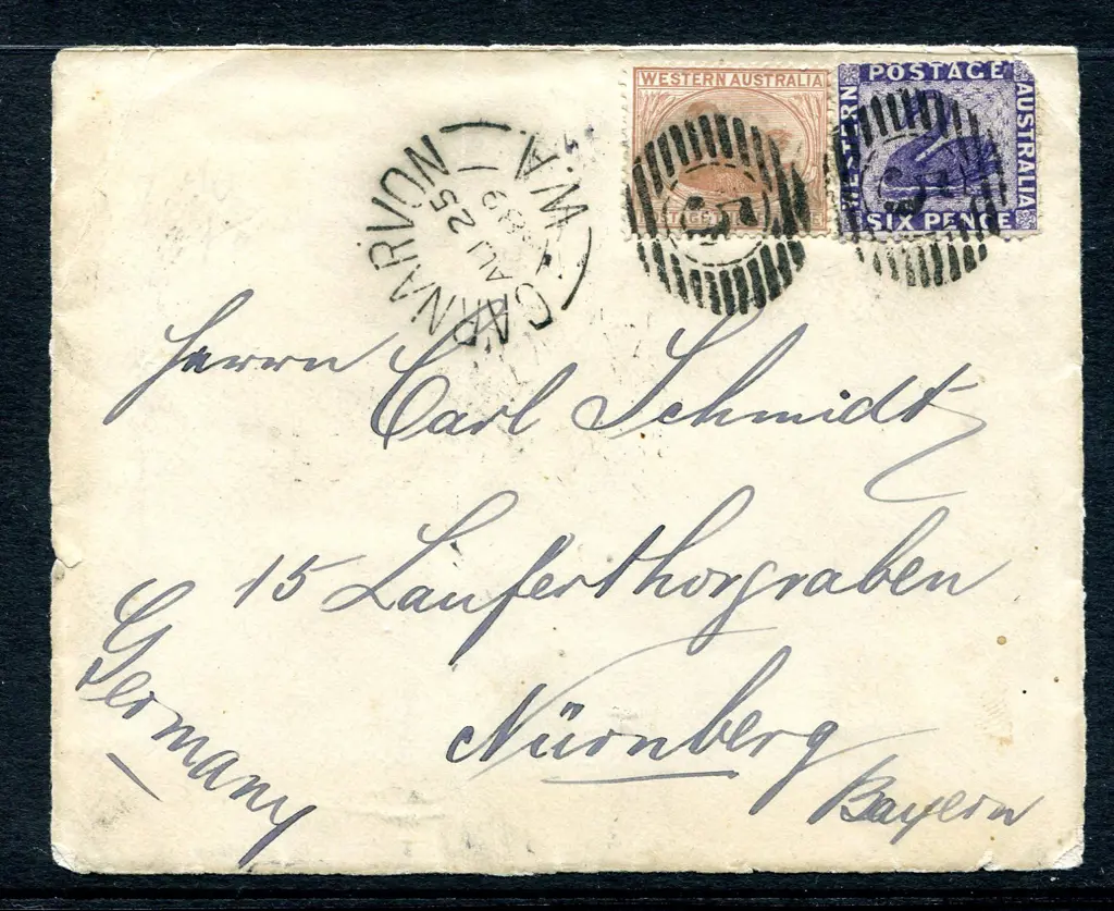 1889 (25th Aug) 12 barred numeral "5" proving ... Image 1++
