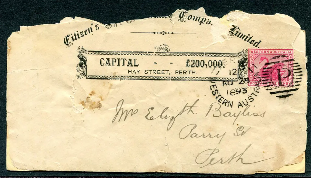 1893 (28th Aug) "Citizens Life Assurance Company ... Image 1++