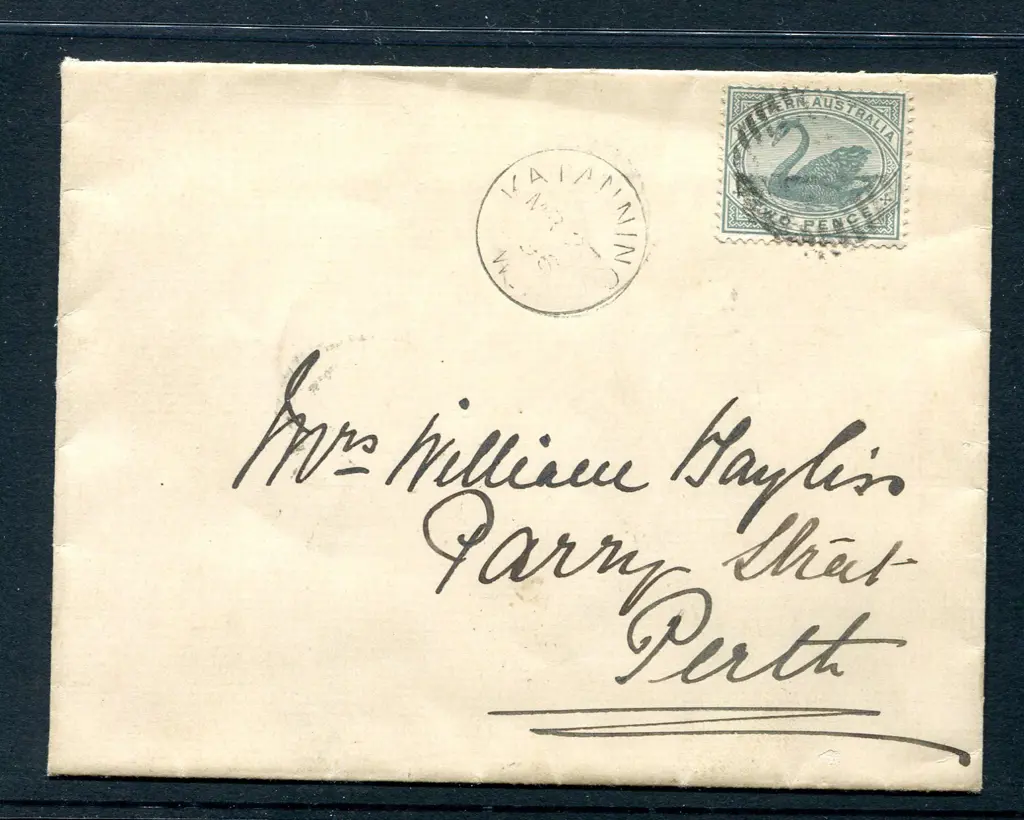 1896 (27th Mar) Katanning Proving cover for 12 bar ... Image 1++
