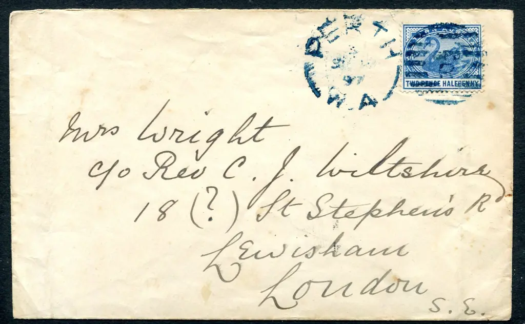 1897 (9th Sep) Lewisham, London addressed cover ... Image 1++