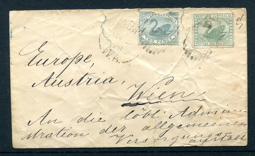 1898 (4th Mar) Kojonup proving cover to addressed ... Image 1++