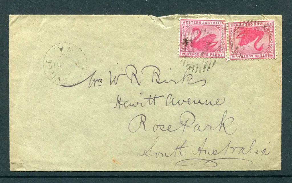 1900 (? Jun) Lockville 3b (PMC 1) proving cover ... Image 1++