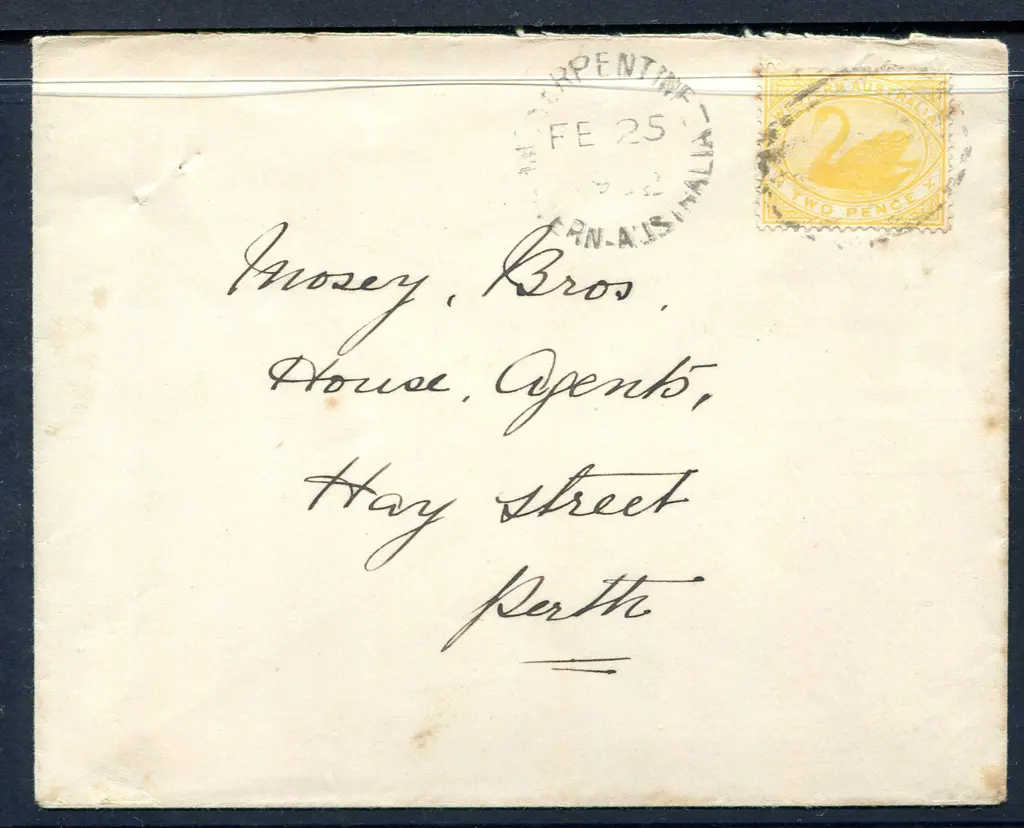 1902 (25th Feb) Serpentine proving cover with BN ... Image 1++
