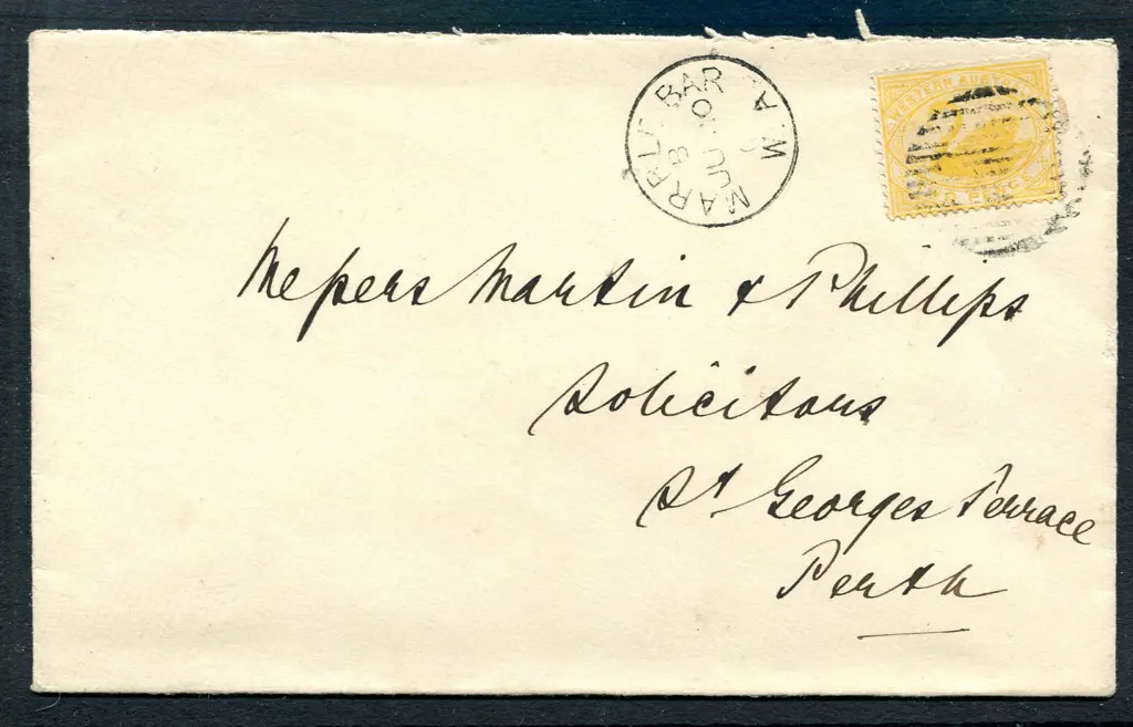 1902 (10th Jun) Marble Bar 3b index B acting as a ... Image 1++