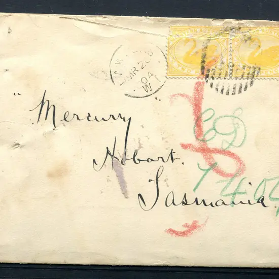 1904 (26th Mar) Lawlers & DO-10 proving cover to ...