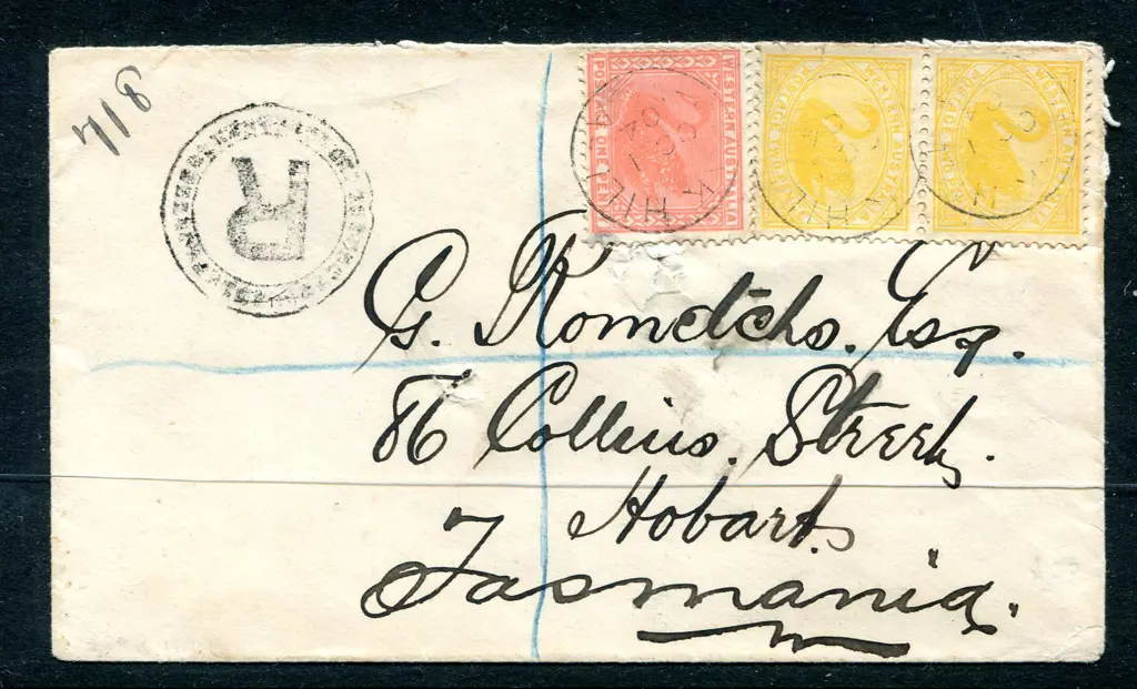 1904 (1st Oct) Registered Tatts Cover with Peak ... Image 1++