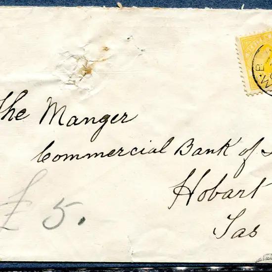 1904 (19th Nov) Black Range 3b cds tying 2d yellow ...