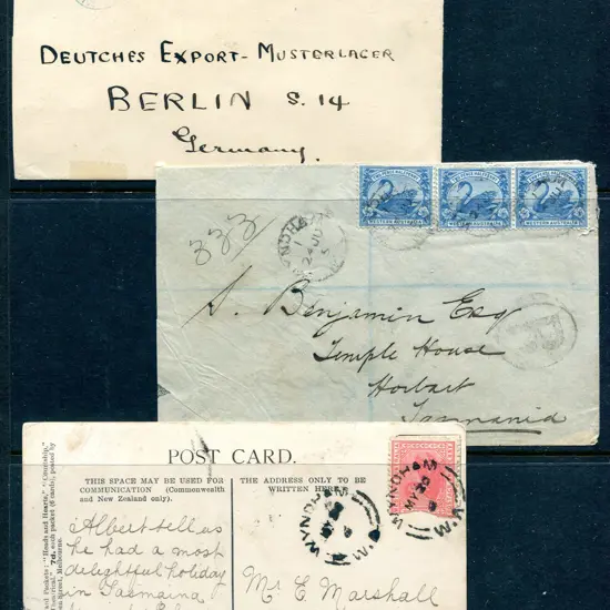 1904, 1905 & 1906 Wyndham covers consisting of one ...