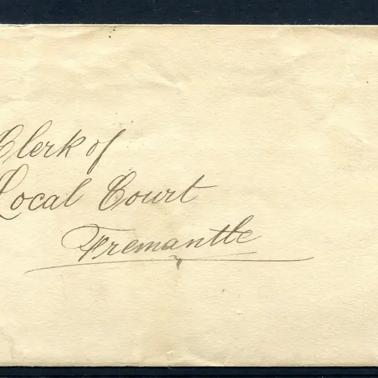 1906 (5th May) 3d Brown (SG 141) tied by Perth ...
