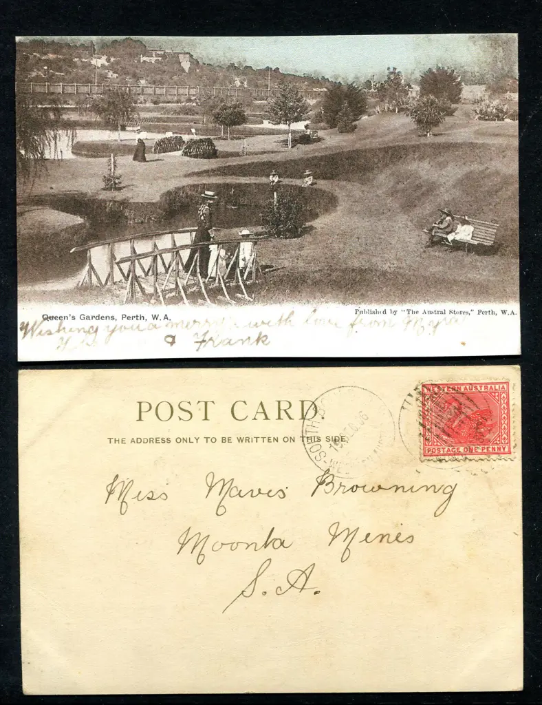 1906 (19th Dec) South Boulder A25 on "Queen's ... Image 1++