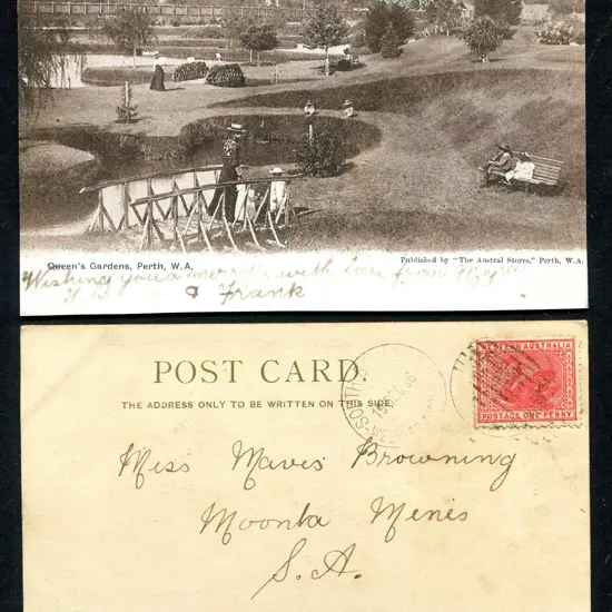 1906 (19th Dec) South Boulder A25 on "Queen's ...