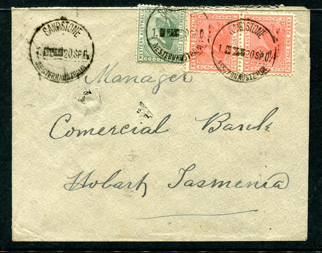 1907 (20th Sep) Sandstone A26t strikes x 3 on ... Image 1++