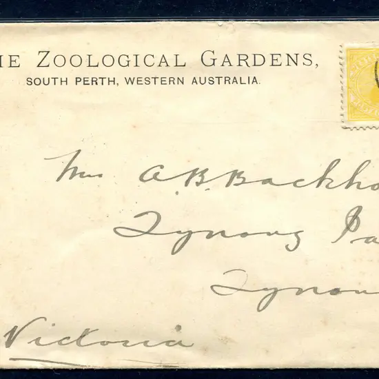 1908 (6th May) "The Zoological Gardens, South ...