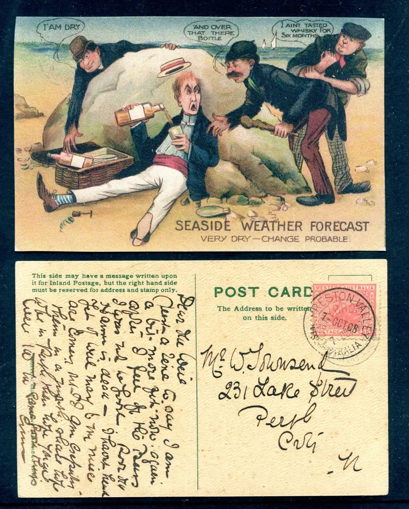 1908 (7th Oct) Preston Valley D27 superb strike ... Image 1++