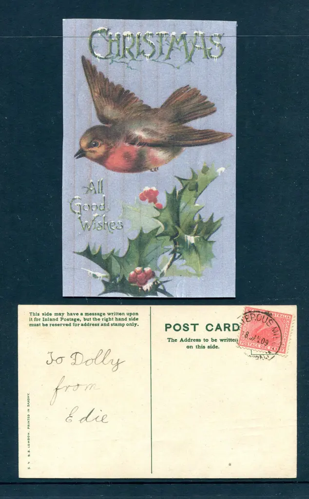 1909 (18th Jan) Waterous Mill D26 cds tying 1d ... Image 1++