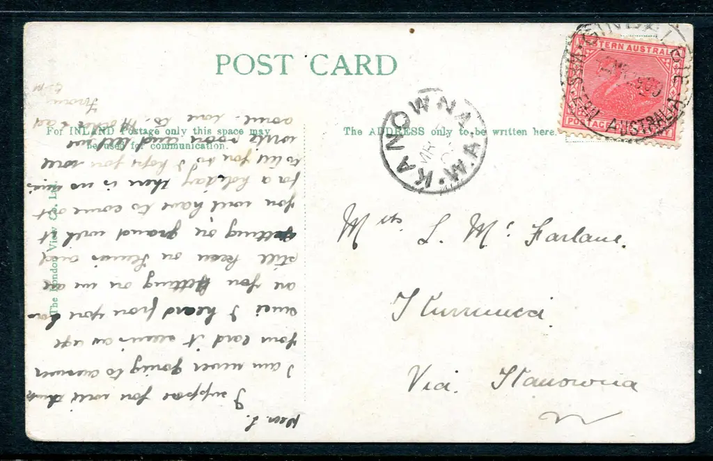 1909 (2nd Mar) Gindalbie to Kurrimia via Kanowna ... Image 1++