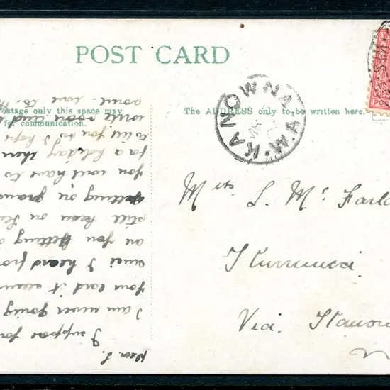 1909 (2nd Mar) Gindalbie to Kurrimia via Kanowna ...