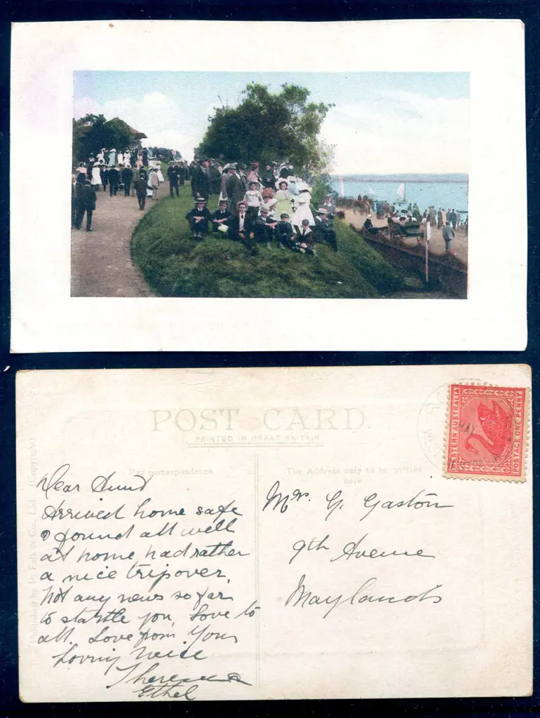 1911 (17th May) Rottnest D26 light cds tying 1d ... Image 1++