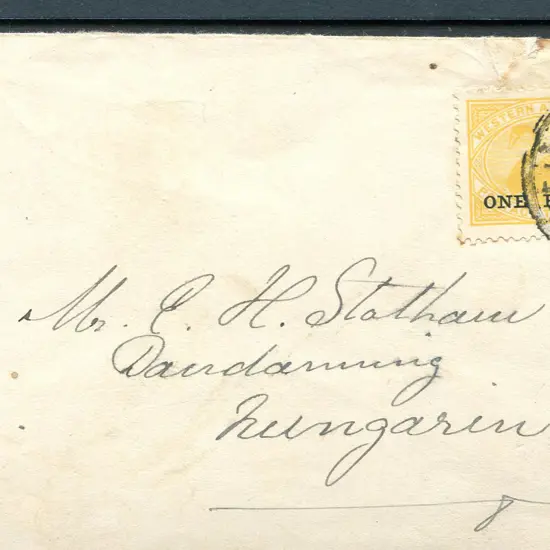 1912 (15th Nov) Trayning B29 complete bold cds ...