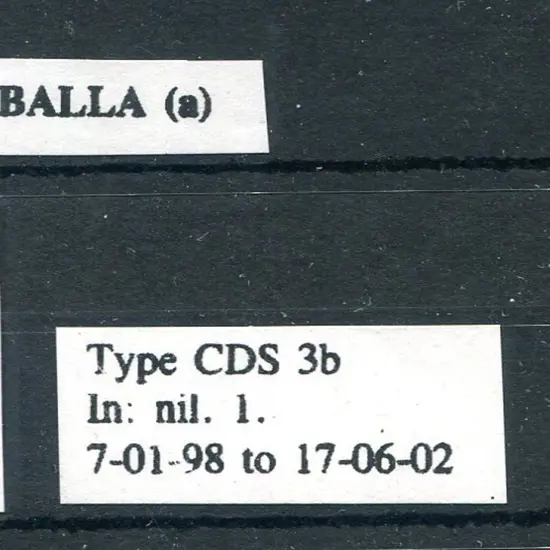 Balla Balla 3b Index 1 with 60% strike dated MR 3 ...
