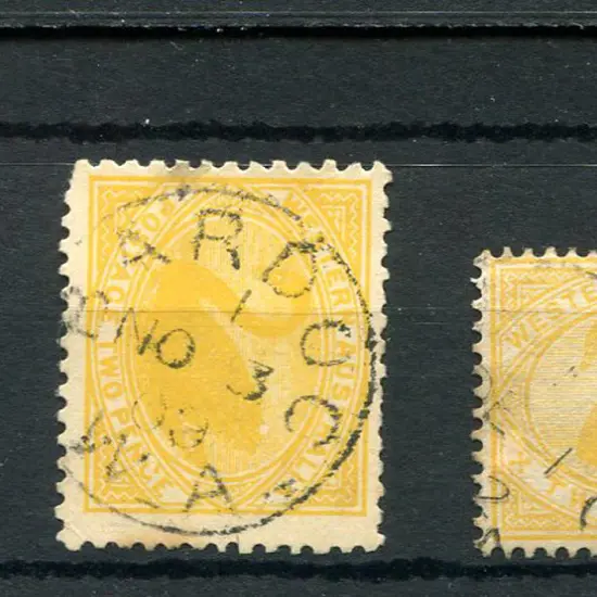 Bardoc 3b-a Two examples, one with a partial ...