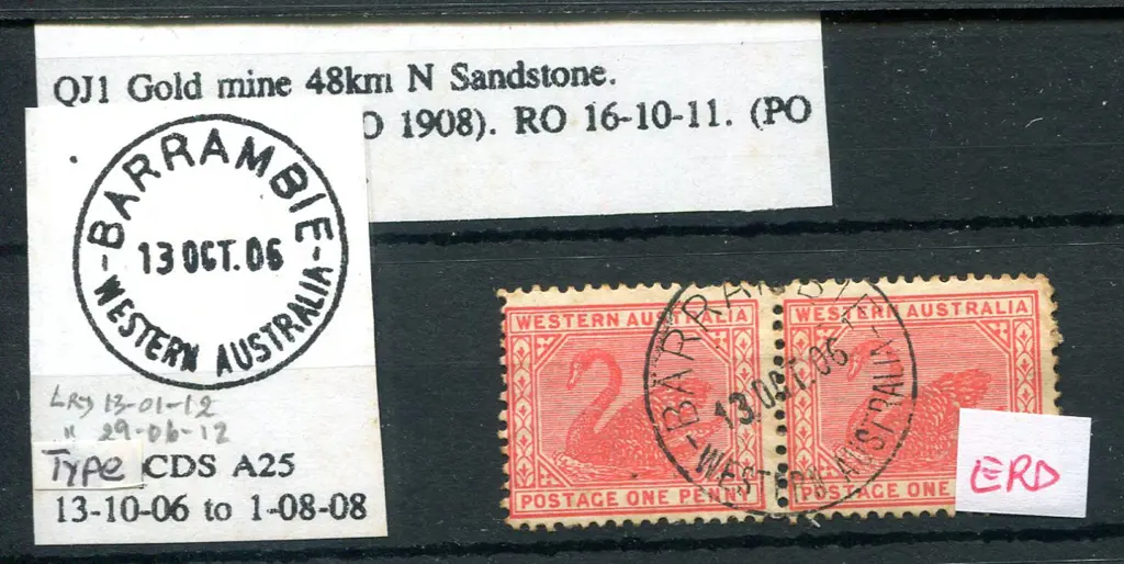 Barrambie A25 90% crisp strike on pair 1d carmine ... Image 1++