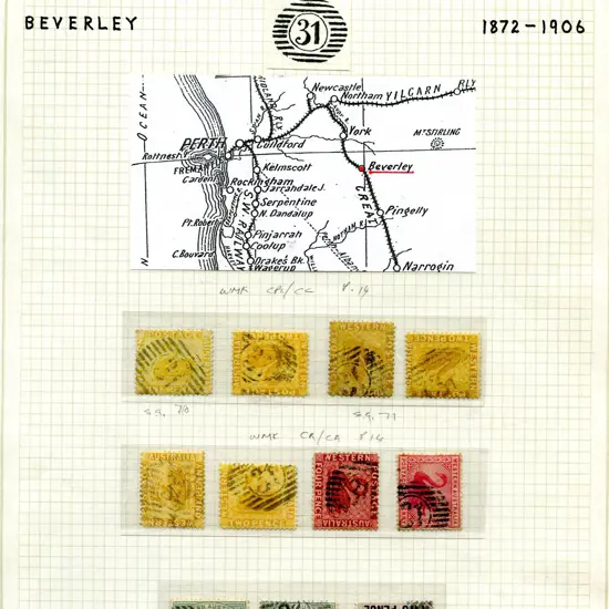 Beverly 12 Barred Numeral "31" Mixed strikes on 10 ...