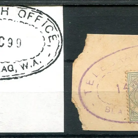 Black Flag Telegraph Office ORS 3 Superb strike in ...