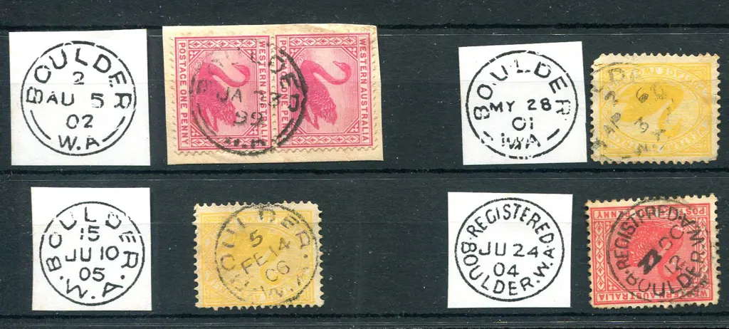 Boulder 3b-a full cancel on 1d swans pair on piece ... Image 1++