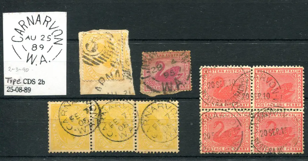 Carnarvon Group of 4 items with a BN 12-5 on piece ... Image 1++