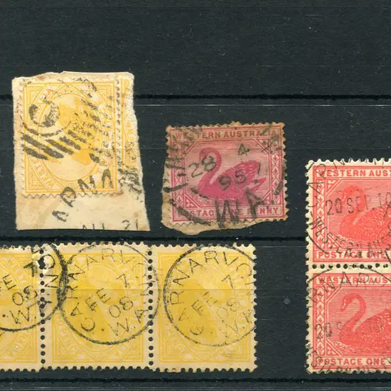 Carnarvon Group of 4 items with a BN 12-5 on piece ...