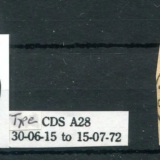 Caversham A28 Superb early 100% strike on piece ...
