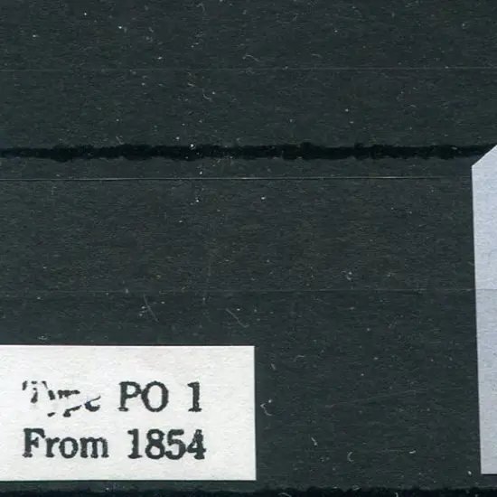 Champion Bay PO 1 from 1854. Rare 100 % strike on ...