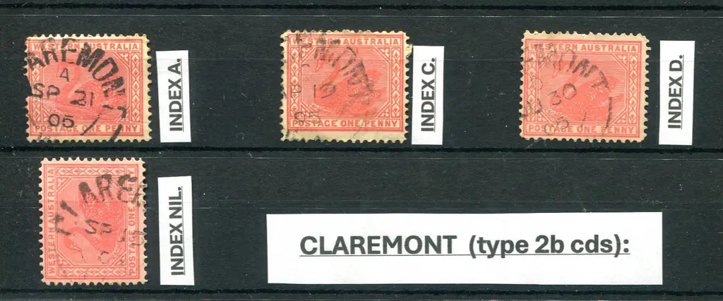 Claremont Type 2b cds's with 4 strikes for indexes ... Image 1++