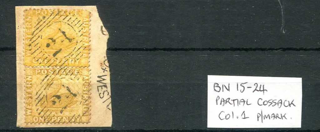 Cossack 15 bar "24" on piece tying 2 x 1d ... Image 1++