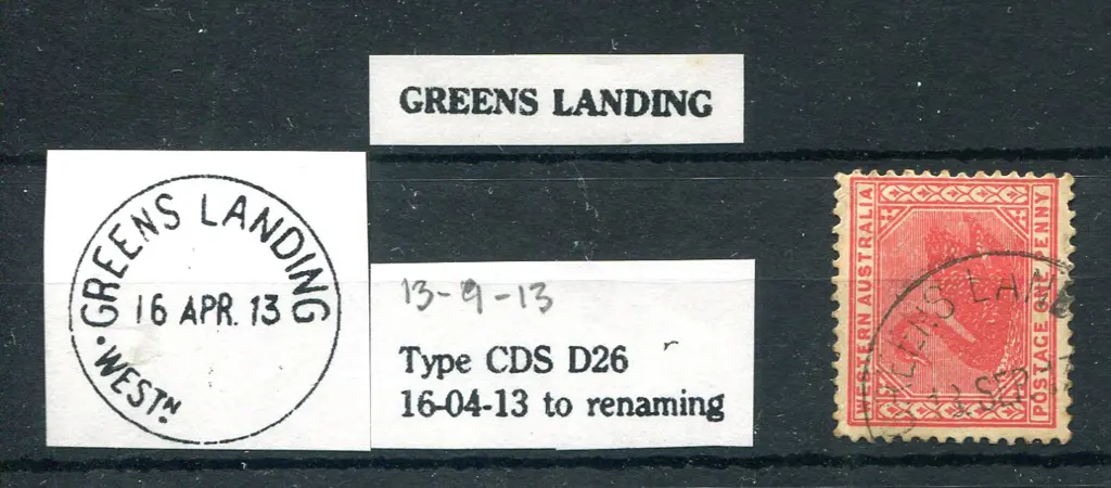 Greens Landing D26 50% strike dated 13 SEP 13 with ... Image 1++