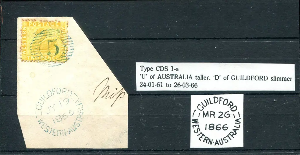 Guildford 15 bar "5" proving piece with 2d yellow ... Image 1++