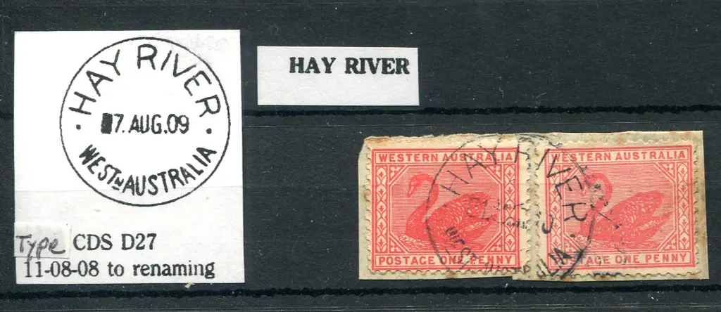 Hay River D27 90% clear strike on piece tying 2 x ... Image 1++