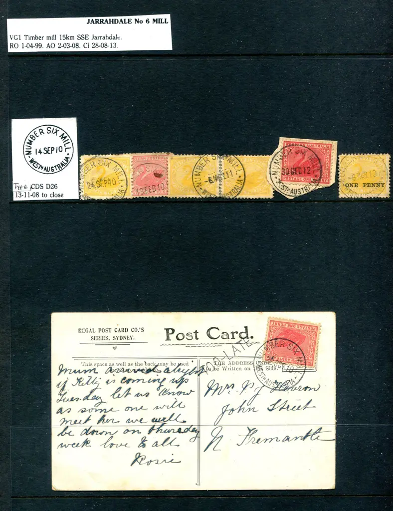 Jarrahdale Number Six Mill Hagner with 5 strikes & ... Image 1++