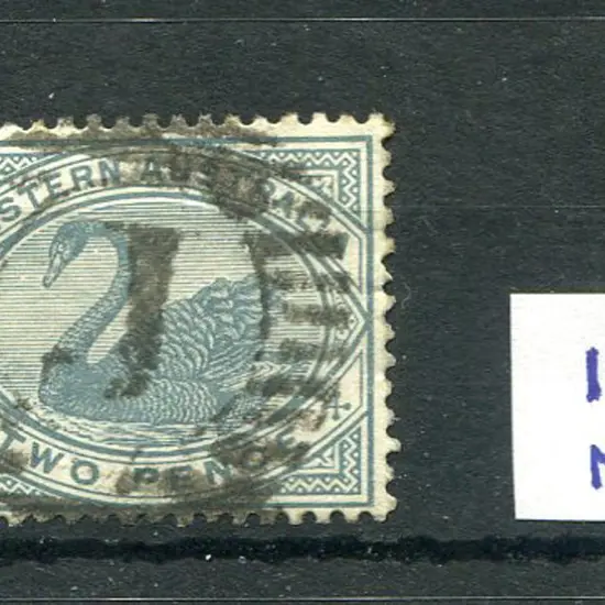 Jayes 12 bar letter "J" Central 100% strike on 2d ...