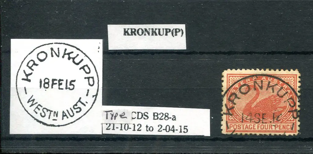 Kronkupp B28 showing full town name with "PP" on ... Image 1++