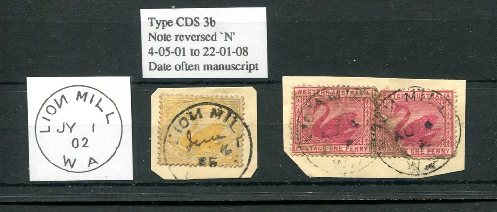 Lion Mill 3b Two examples, both with "N" ... Image 1++
