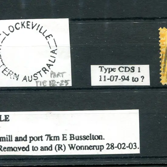 Lockeville 12 bar "25" proving cancel on 2d swan ...