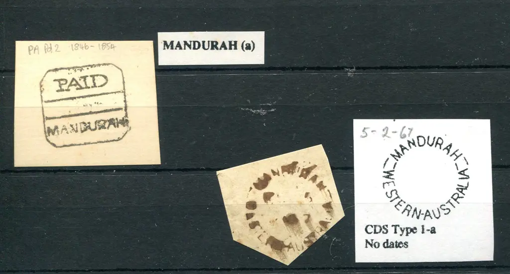 Mandurah PA Pd2 Clear impression on piece. PMI ... Image 1++