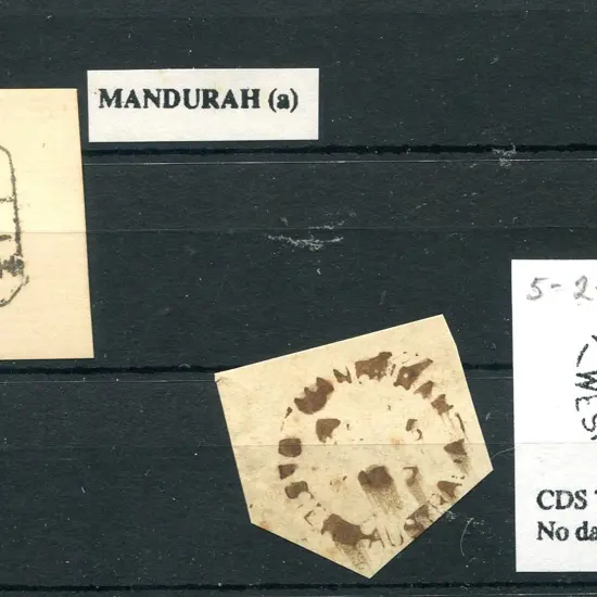 Mandurah PA Pd2 Clear impression on piece. PMI ...