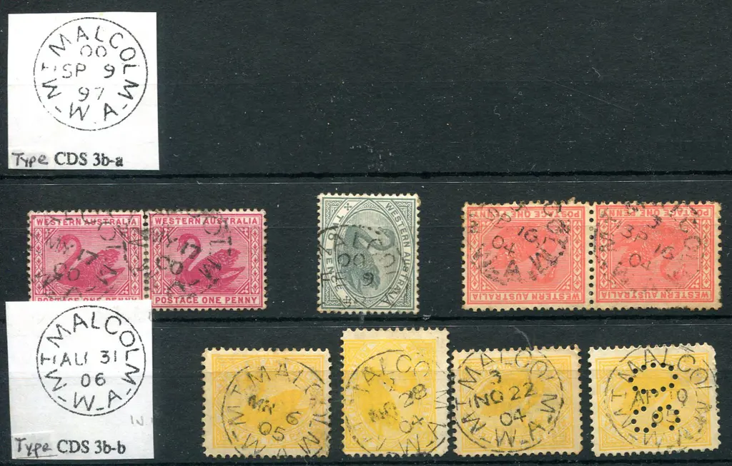 Mt Malcolm 3b with 2 types incl 3b-a x 3 with ... Image 1++